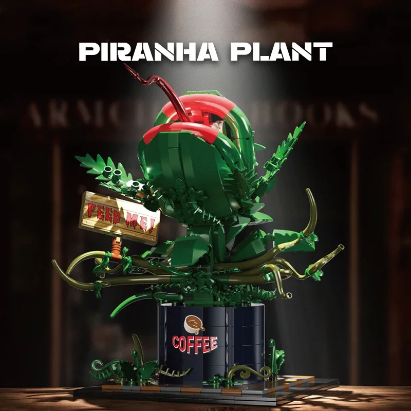 838PCS Piranha Plant Building Blocks Creative Potted Flowers Model Bricks Desktop Decoration Diy Toys For Kids Holiday Gifts
838PCS Piranha Plant Building Blocks Creative Potted Flowers Model Bricks Desktop Decoration Diy Toys For Kids Holiday Gifts