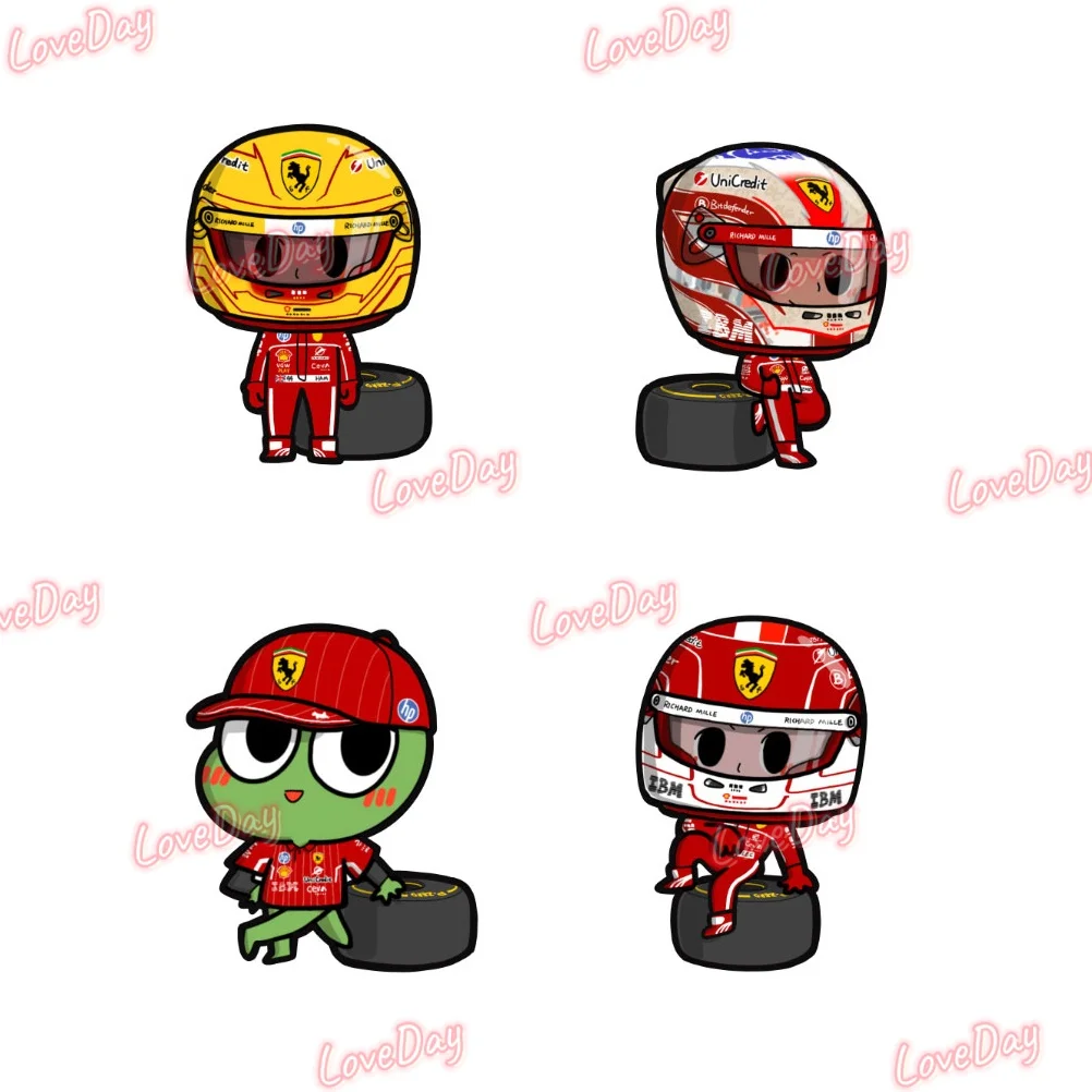 2025 F1 Racing Car Brand Cartoon Character Sticker Vinyl Racing Car Decoration Decal Cute Sticker
2025 F1 Racing Car Brand Cartoon Character Sticker Vinyl Racing Car Decoration Decal Cute Sticker