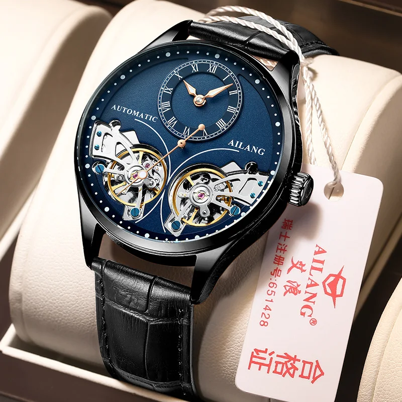 New Skeleton Dial Mechanical Wristwatches Watches for Man Watches Golden Bridge Skeleton Automatic Mechanical Mens Watch
New Skeleton Dial Mechanical Wristwatches Watches for Man Watches Golden Bridge Skeleton Automatic Mechanical Mens Watch