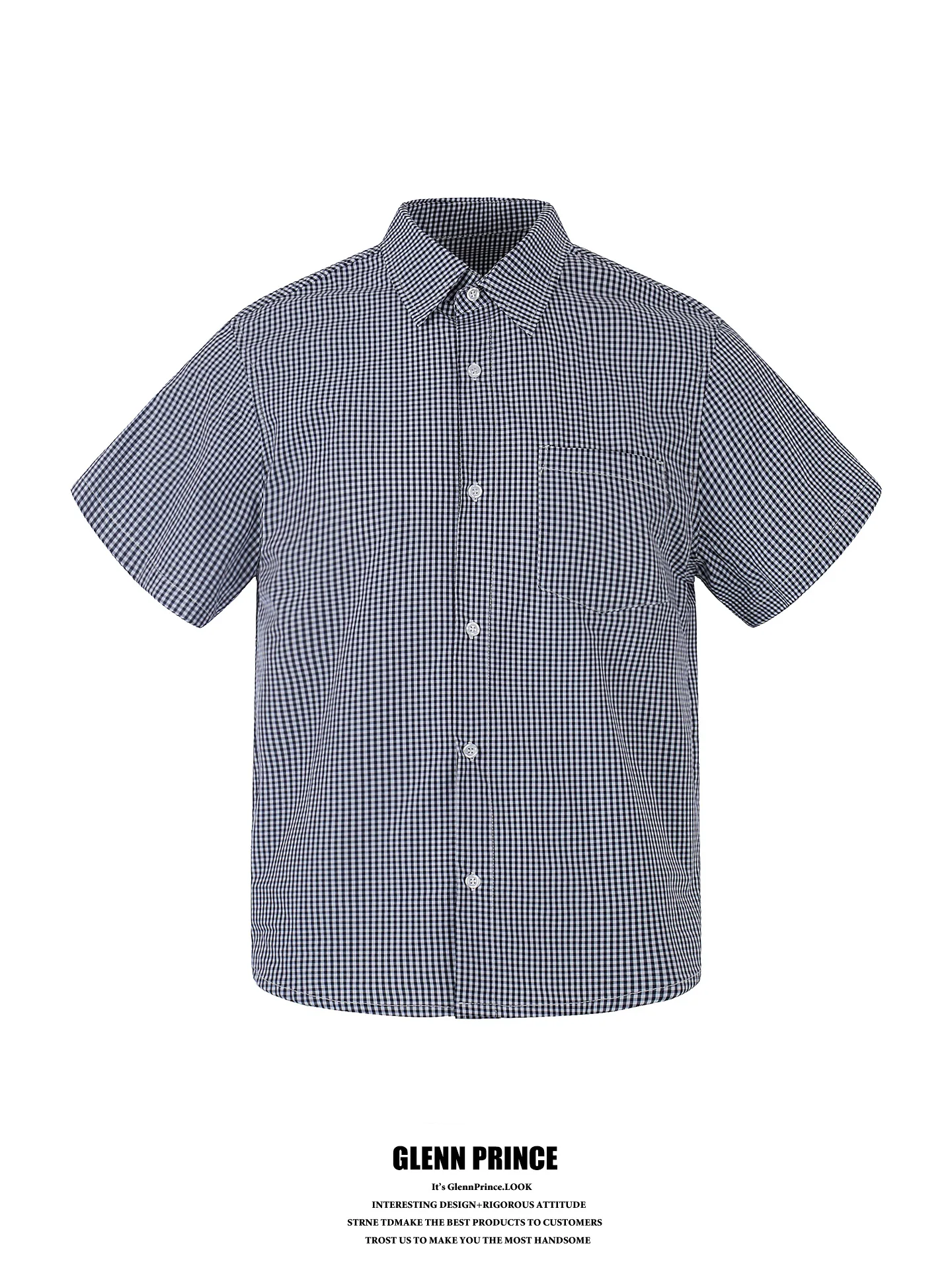 Classic American Streetwear Plaid Short Sleeve Shirt Men's Summer Lazy Style Casual Versatile Couple's Shirt Cotton Loose Fit
Classic American Streetwear Plaid Short Sleeve Shirt Men's Summer Lazy Style Casual Versatile Couple's Shirt Cotton Loose Fit