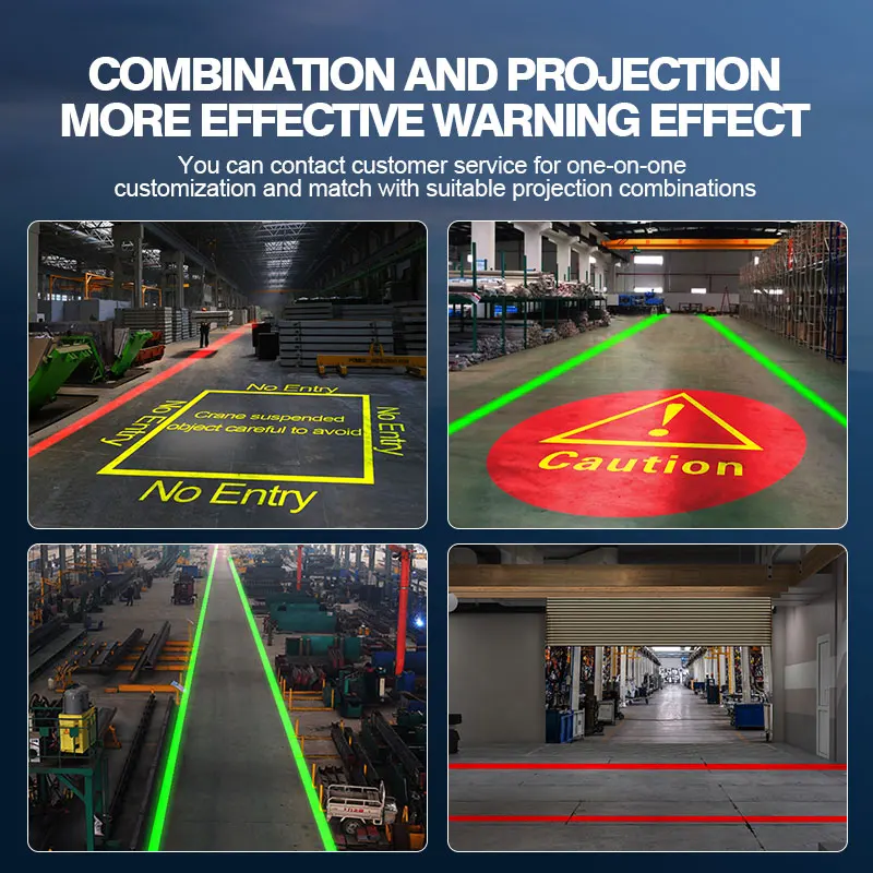 Industrial Laser Safety Line Projector Adjustable Projection Width Forklift Warning Boundary Marker Light for Warehouse Factory
Industrial Laser Safety Line Projector Adjustable Projection Width Forklift Warning Boundary Marker Light for Warehouse Factory