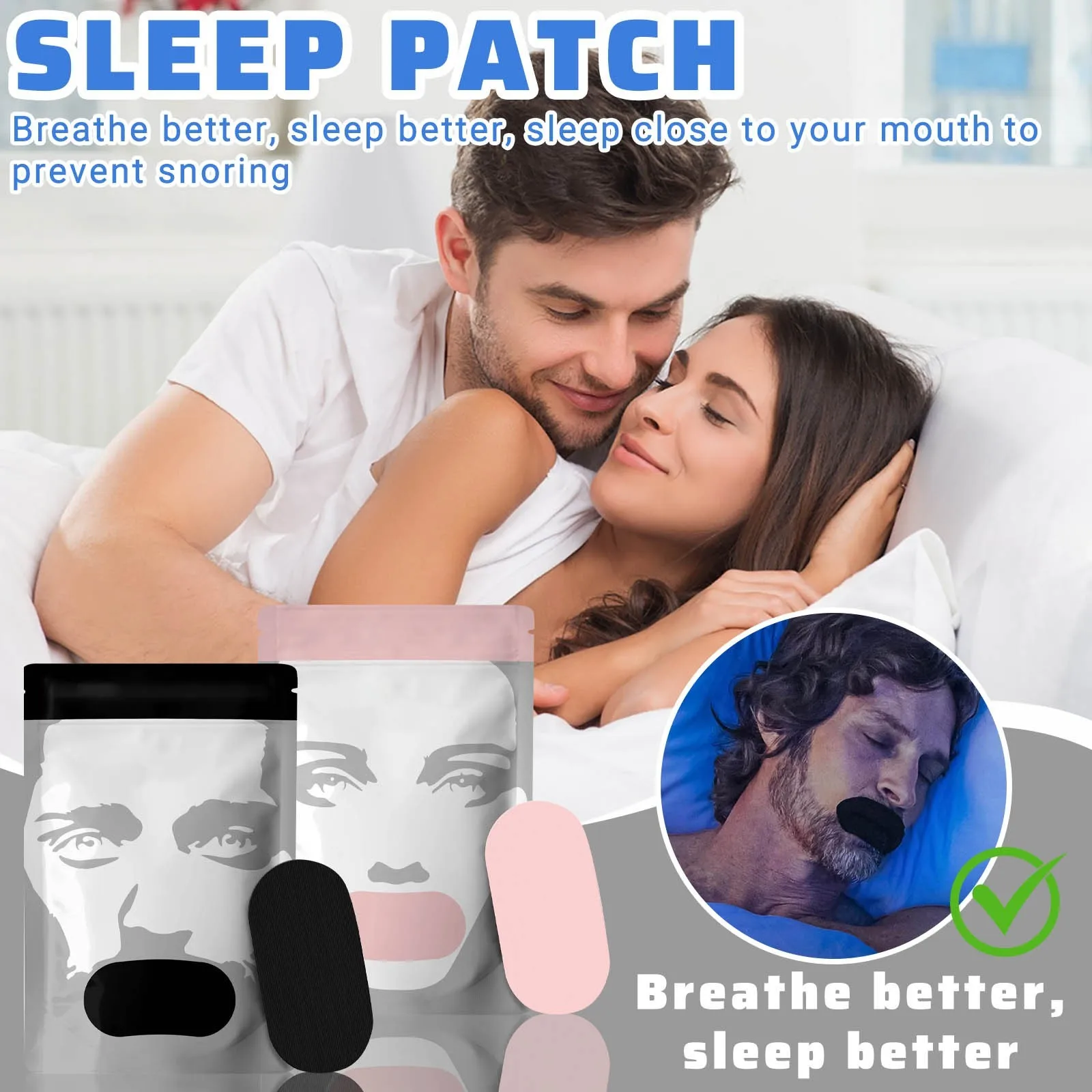 2025 New Easy To Apply Sleep Strips - Breathable Sleep Tapes With Comfortable Adhesive - 1 Pack (30 Tapes)
2025 New Easy To Apply Sleep Strips - Breathable Sleep Tapes With Comfortable Adhesive - 1 Pack (30 Tapes)