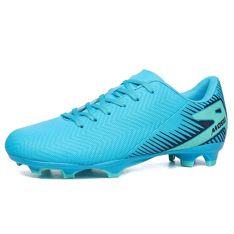 Breathable Football Shoes Men Women Long Spikes Soccer Shoes PVC Futsal Training Sneakers Outdoor TF/FG Low Top Soccer Cleats
Breathable Football Shoes Men Women Long Spikes Soccer Shoes PVC Futsal Training Sneakers Outdoor TF/FG Low Top Soccer Cleats