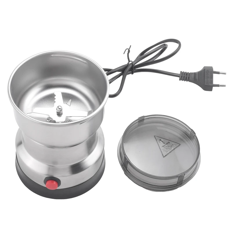 Electric Coffee Grinder For Home Nuts Beans Spices Blender Grains Grinder Machine Kitchen Multifunctional Coffee EU Plug
Electric Coffee Grinder For Home Nuts Beans Spices Blender Grains Grinder Machine Kitchen Multifunctional Coffee EU Plug
