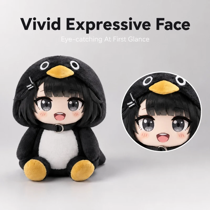 New Penguin Girl Stuffed Plush Doll Kawaii Anime Soft Toy for Collection and Decoration
New Penguin Girl Stuffed Plush Doll Kawaii Anime Soft Toy for Collection and Decoration