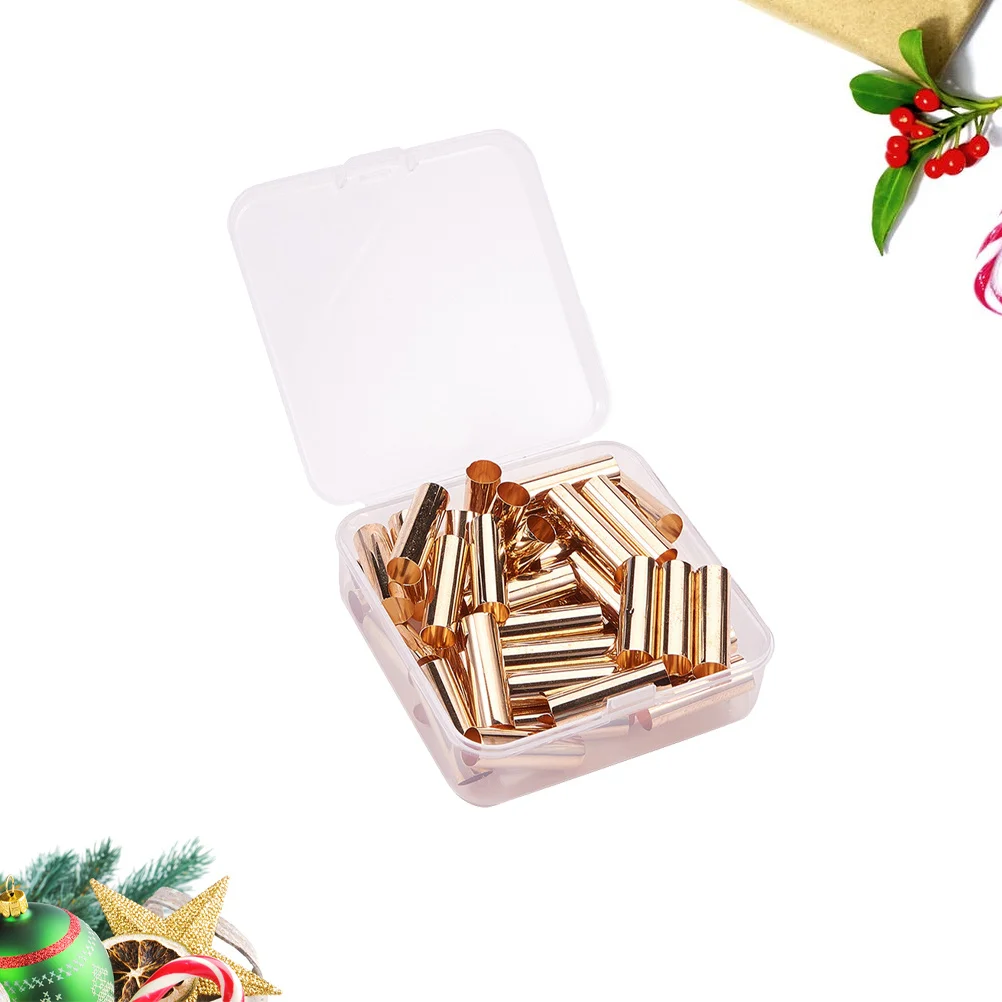 50Pcs Copper Tube DIY Jewelry Making Material Bracelet Necklace Spacer Tube Accessories for Anklet
50Pcs Copper Tube DIY Jewelry Making Material Bracelet Necklace Spacer Tube Accessories for Anklet