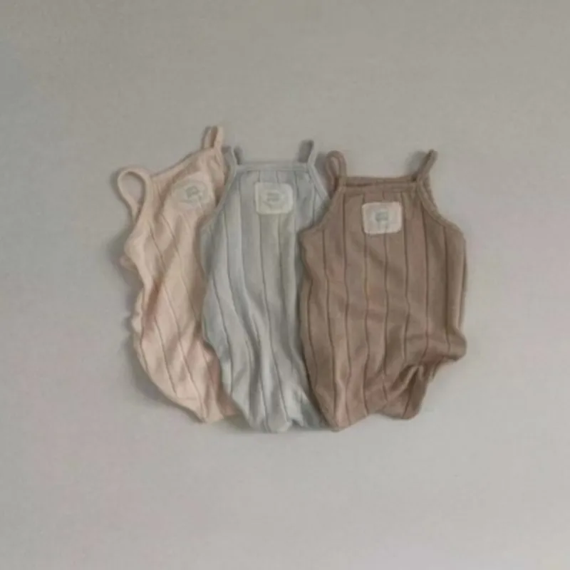 2024 Korean Summer Infant Boy Romper Cotton Muslin Solid Jumpsuit Patchwork Stretch Sleeveless Vest Toddler Bodysuit For Newborn
2024 Korean Summer Infant Boy Romper Cotton Muslin Solid Jumpsuit Patchwork Stretch Sleeveless Vest Toddler Bodysuit For Newborn