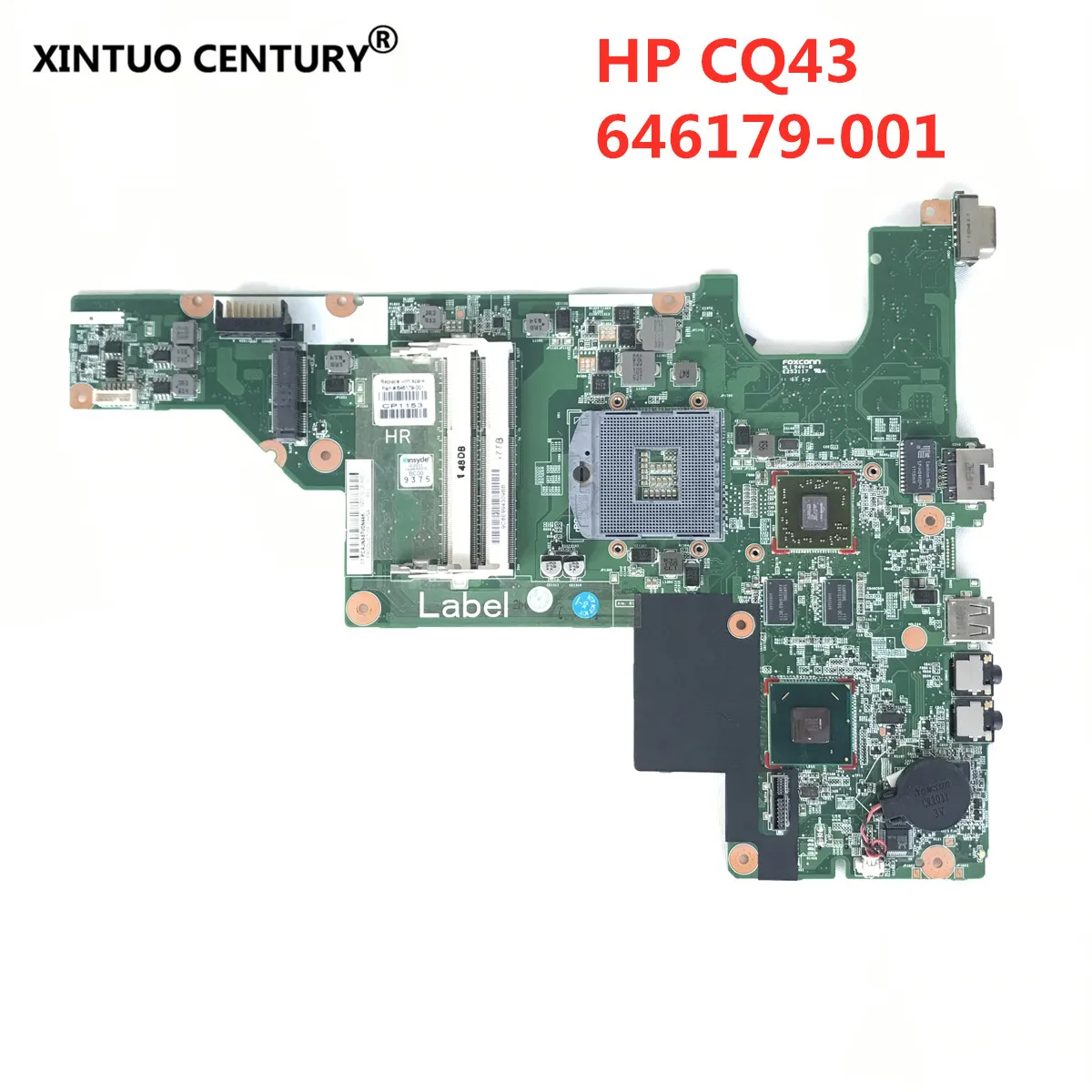 646179-001 HM65 HD6470/512M Motherboard Mainboard for HP CQ43 CQ57 Series Tested & Working WELL
646179-001 HM65 HD6470/512M Motherboard Mainboard for HP CQ43 CQ57 Series Tested & Working WELL