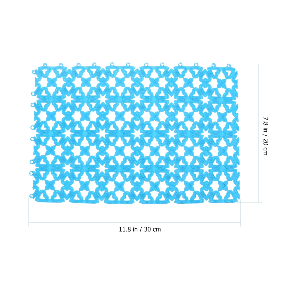 6pcs Bathroom Anti Skid Mats Hollow Cage Mat for Little Pet Foot Pads Non Slip Durable Plastic Safe Wear Resistant Protects
6pcs Bathroom Anti Skid Mats Hollow Cage Mat for Little Pet Foot Pads Non Slip Durable Plastic Safe Wear Resistant Protects