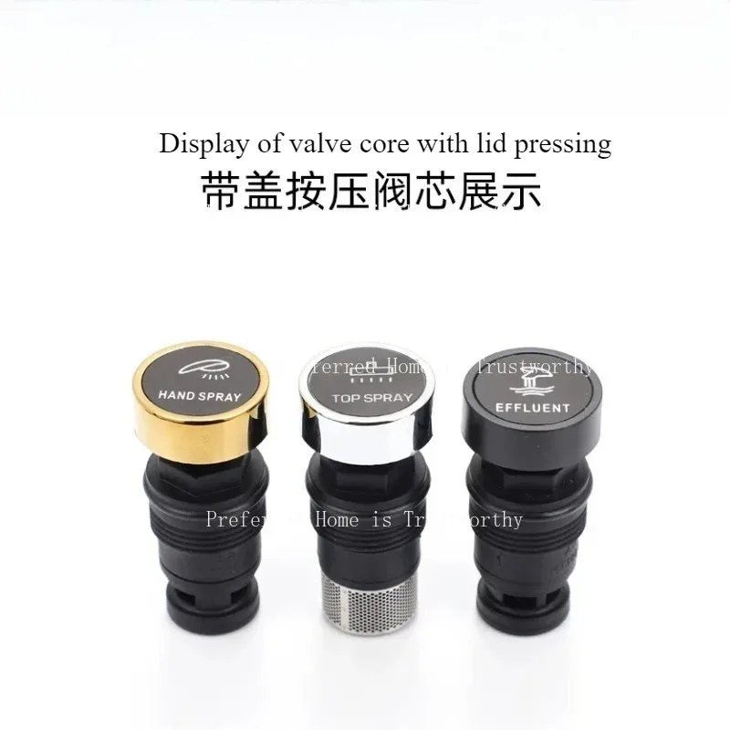 Suitable for Showerhead Faucet Button Valve Core Touch Switch Water Leakage Bounce Button Pressure Parts
Suitable for Showerhead Faucet Button Valve Core Touch Switch Water Leakage Bounce Button Pressure Parts
