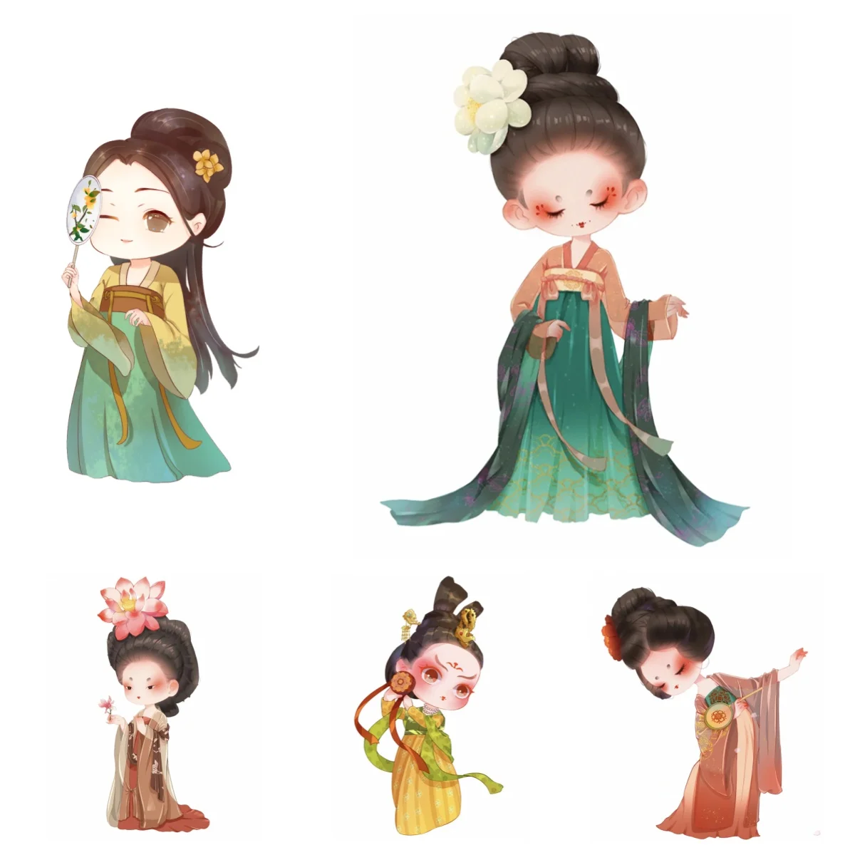 Fashion Tang Costume Girl Car Stickers Personality Simple Vinyl Decals Waterproof Helmet Caravan Decor PVC Wholesale
Fashion Tang Costume Girl Car Stickers Personality Simple Vinyl Decals Waterproof Helmet Caravan Decor PVC Wholesale