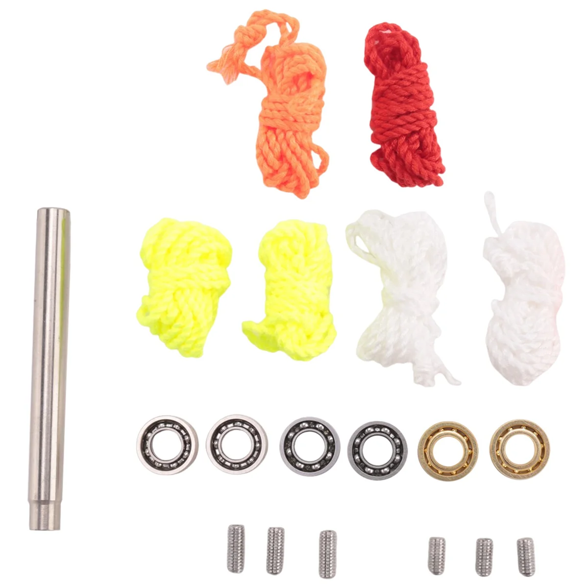 MAGICYOYO Complete Yoyo Bearing Kit 10 Ball Unresponsive Yoyo Bearing+Yoyo Bearing+Bearing Removal Tool+6Yoyo String+6Yoyo Axles
MAGICYOYO Complete Yoyo Bearing Kit 10 Ball Unresponsive Yoyo Bearing+Yoyo Bearing+Bearing Removal Tool+6Yoyo String+6Yoyo Axles