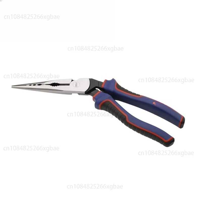 Elbow labor-saving needle-nose pliers Wire cutting multi-function bending handle electrician pointed pliers 8.5 inches
Elbow labor-saving needle-nose pliers Wire cutting multi-function bending handle electrician pointed pliers 8.5 inches