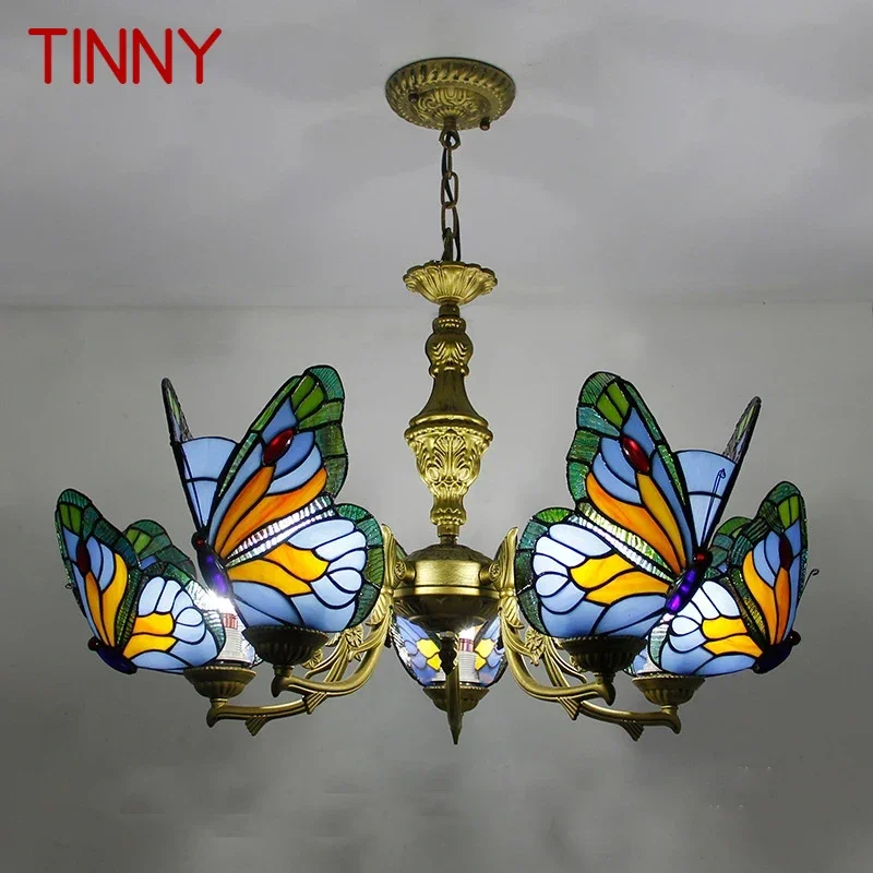 TINNY Butterfly Chandelier Luxury Art Living Room Restaurant Bedroom Villa Hotel Cafe Bar KTV Club Color Glass Pendant Light
TINNY Butterfly Chandelier Luxury Art Living Room Restaurant Bedroom Villa Hotel Cafe Bar KTV Club Color Glass Pendant Light