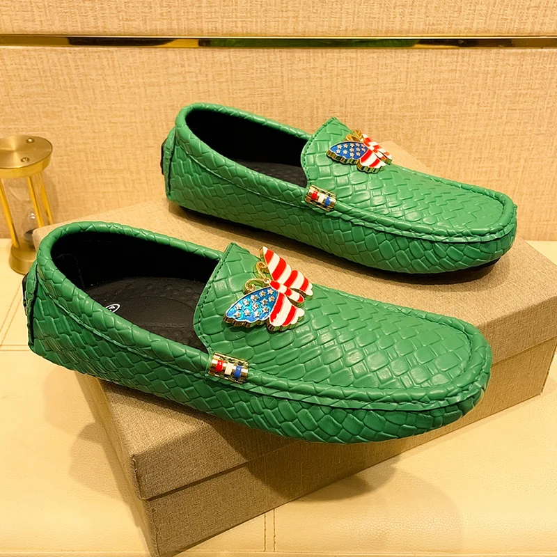 Designer American Loafers for Men 2026 New Handmade Moccasins 39-46 Flats Casual Pressed Leather Shoes Luxury Comfy Men's Shoes
Designer American Loafers for Men 2026 New Handmade Moccasins 39-46 Flats Casual Pressed Leather Shoes Luxury Comfy Men's Shoes