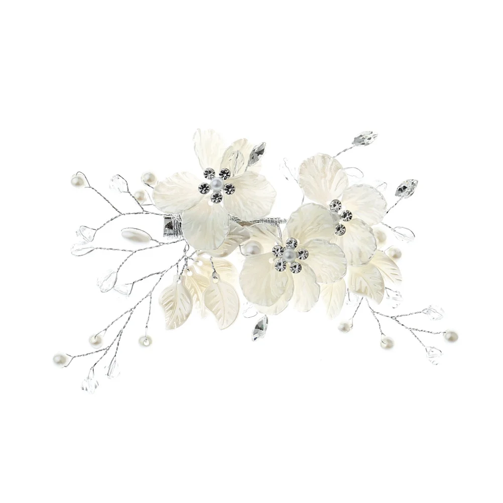 Pearl Bridal Hair Clip Flower Design Crystal Wedding Hairpin for Women Ladies Girls Wedding Hair Clip Flower Hairpin
Pearl Bridal Hair Clip Flower Design Crystal Wedding Hairpin for Women Ladies Girls Wedding Hair Clip Flower Hairpin