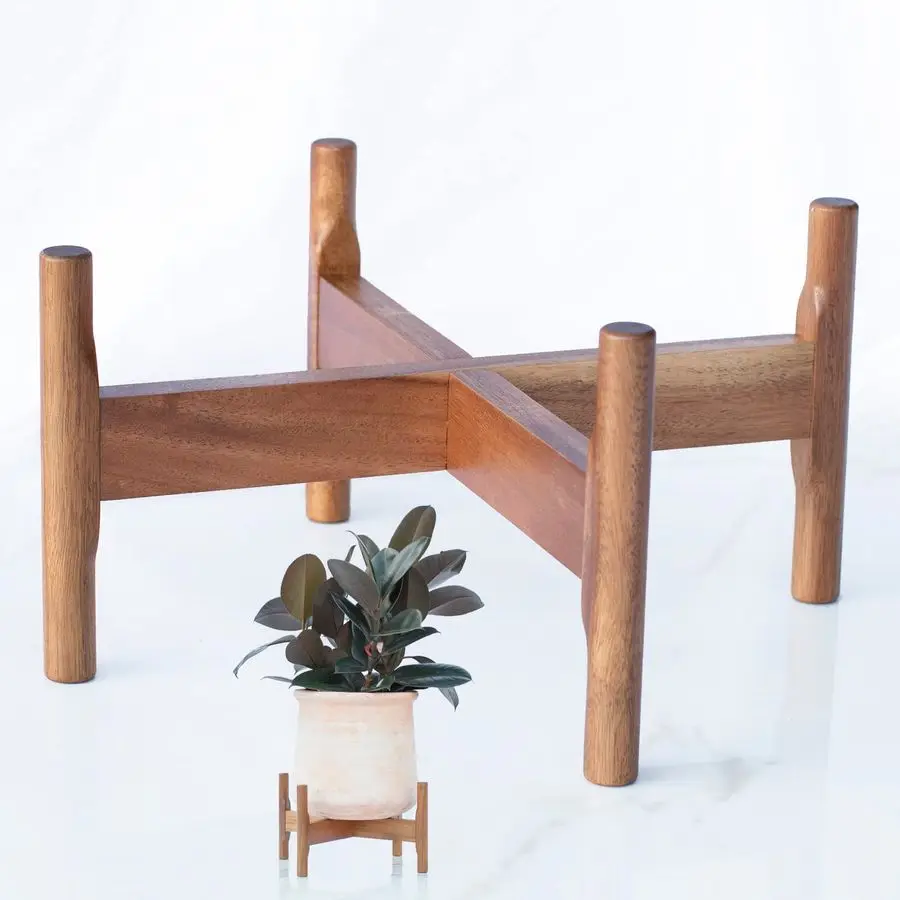 Wood Plant Stand Fits 8 10 12 to 14 inch Plant Pot Acacia Solid Wood Planter Stands for Indoor Plants Outdoor Planter Large Mode
Wood Plant Stand Fits 8 10 12 to 14 inch Plant Pot Acacia Solid Wood Planter Stands for Indoor Plants Outdoor Planter Large Mode