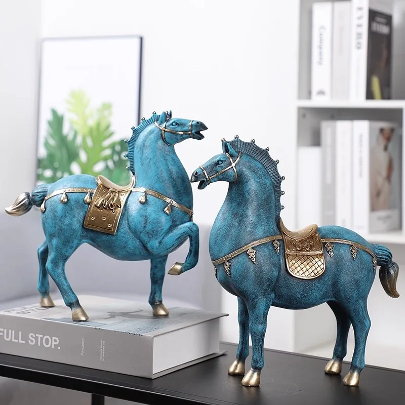 Horse Sculpture Home Decoration Accessories Chinese Style Living Room Decoration Dengshui Statue Office Decor Housewarming Gifts
Horse Sculpture Home Decoration Accessories Chinese Style Living Room Decoration Dengshui Statue Office Decor Housewarming Gifts