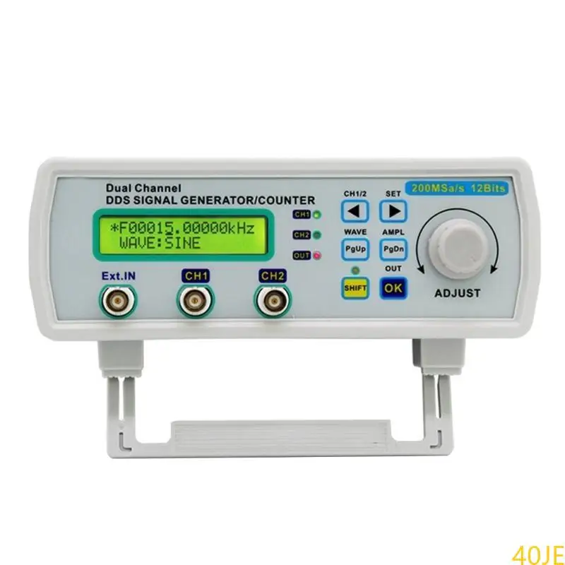 40JE Double Channel Waveform Generator with High Precise Frequency Meter for Engineer
40JE Double Channel Waveform Generator with High Precise Frequency Meter for Engineer
