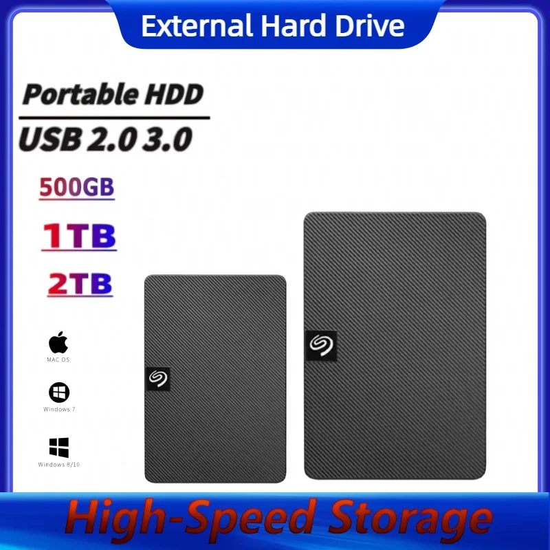 New For Seagate Portable External Hard Drive 2.5 Inch USB3.0 High Speed 500GB 1TB Extended Storage Disk For Laptop Desktop PC
New For Seagate Portable External Hard Drive 2.5 Inch USB3.0 High Speed 500GB 1TB Extended Storage Disk For Laptop Desktop PC