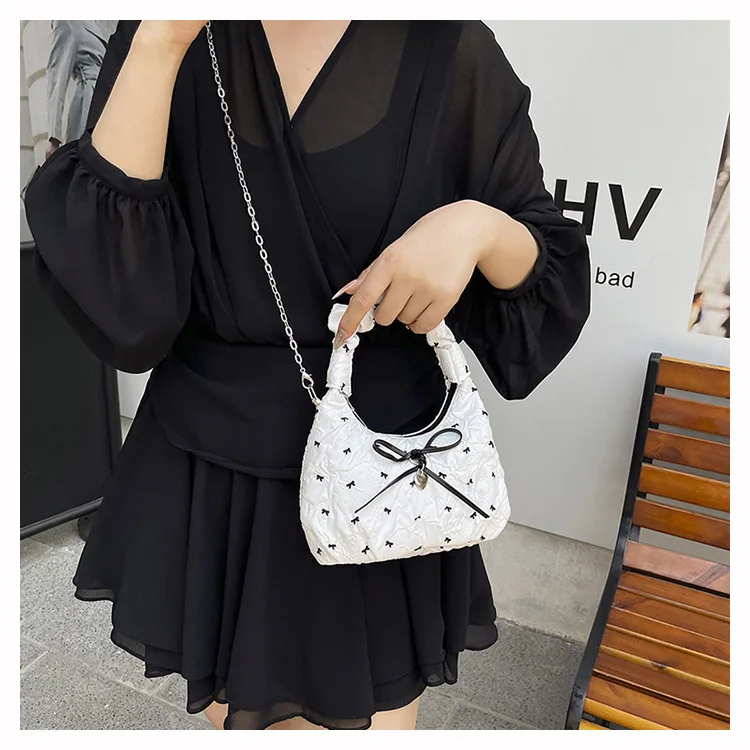 Модная плиссированная сумка, женская сумка через плечо с галстуком-бабочкой, все с родителями и детьми, милая детская холщовая сумка
Модная плиссированная сумка, женская сумка через плечо с галстуком-бабочкой, все с родителями и детьми, милая детская холщовая сумка