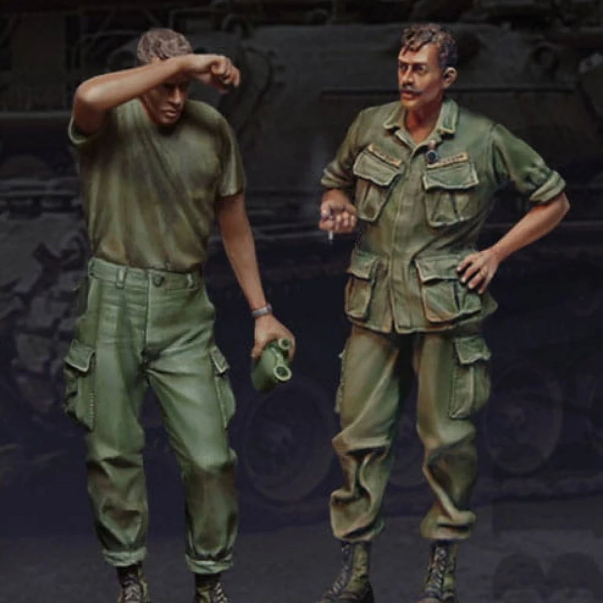 1/35 model resin product GK - Special Forces of the United States - Unassembled and unpainted DIY kit - 1030R
1/35 model resin product GK - Special Forces of the United States - Unassembled and unpainted DIY kit - 1030R