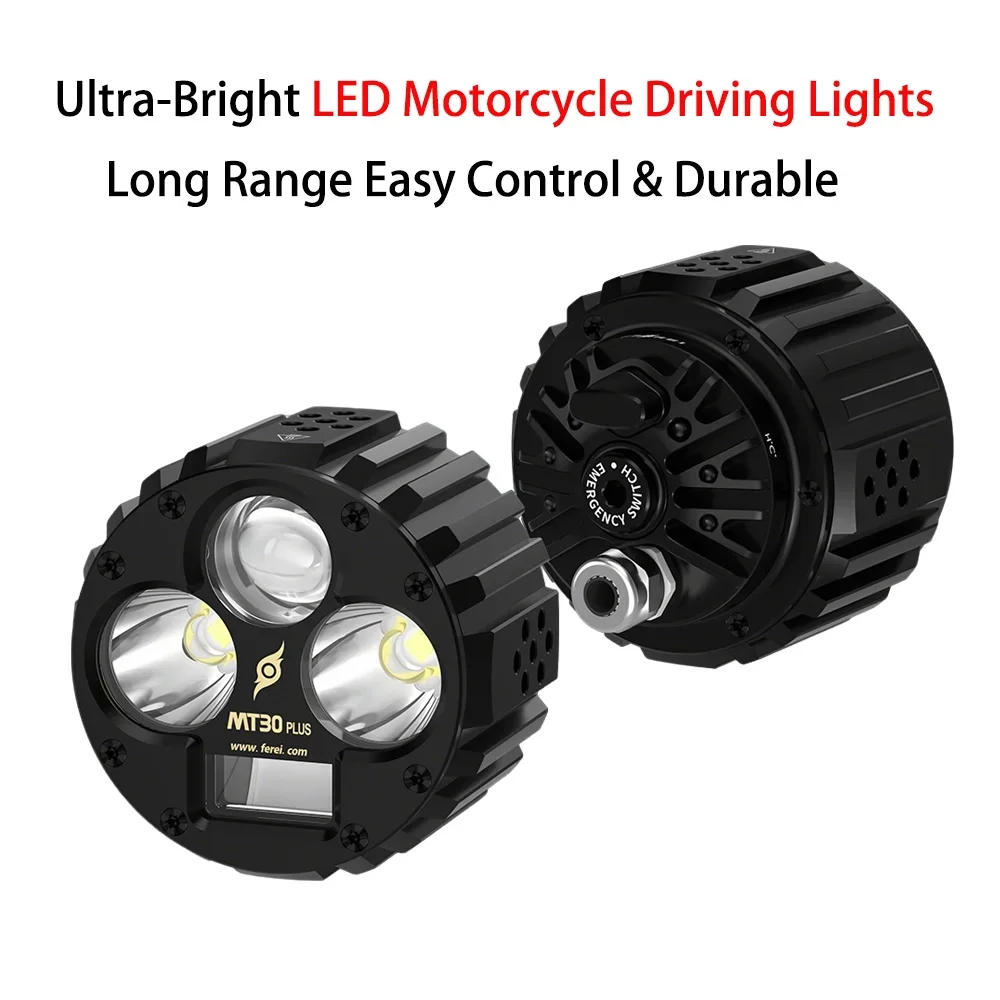X Ferei MT30 Motorcycle Light Ultra-Strong Bright LED Auxiliary Spotlight With 770 Meter Range Fog Lights For /Gold Wing /
X Ferei MT30 Motorcycle Light Ultra-Strong Bright LED Auxiliary Spotlight With 770 Meter Range Fog Lights For /Gold Wing /