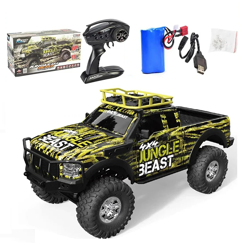 Huangbo Zp1001-1010 1:10 Full Scale Four-wheel Drive Off-road Remote Control Car Model Electric Sports Off-road Climbing Car
Huangbo Zp1001-1010 1:10 Full Scale Four-wheel Drive Off-road Remote Control Car Model Electric Sports Off-road Climbing Car