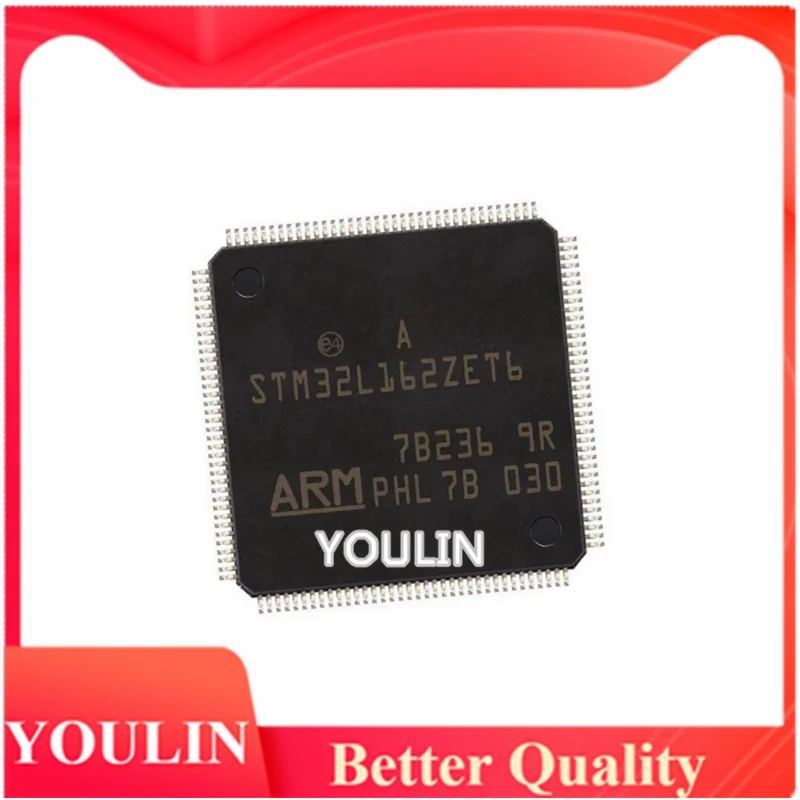 New genuine STM32L162ZET6 packaging LQFP144 microcontroller chip STM32L162
New genuine STM32L162ZET6 packaging LQFP144 microcontroller chip STM32L162
