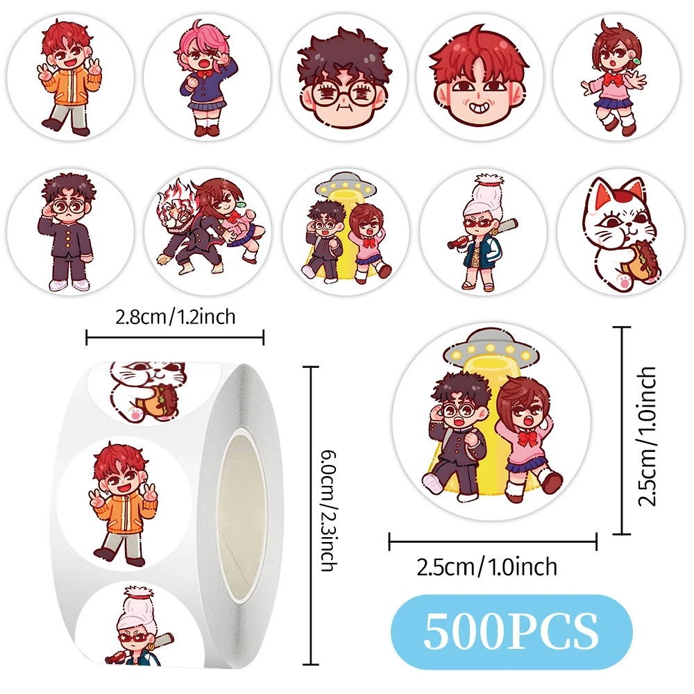 500pcs/Roll DAN DA DAN Anime Ayase Momo Stickers for Kids Cool Manga Sticker DIY Notebook Phone Funny Decals for Kids
500pcs/Roll DAN DA DAN Anime Ayase Momo Stickers for Kids Cool Manga Sticker DIY Notebook Phone Funny Decals for Kids