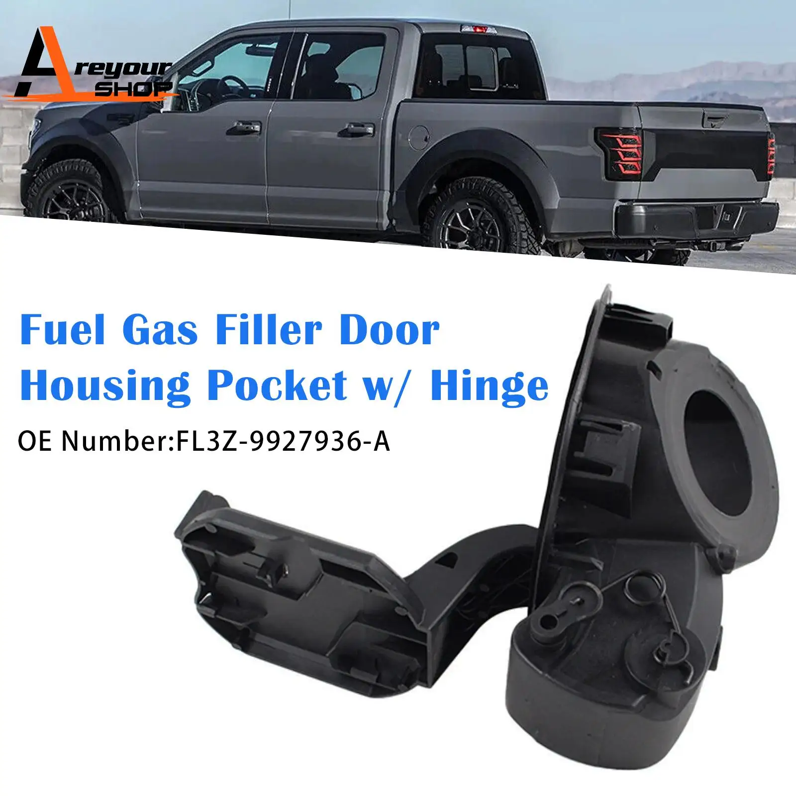 Крышка лючка бензобака Areyourshop с петлями FL3Z-9927936-A для Ford F-150 2015-2020
Крышка лючка бензобака Areyourshop с петлями FL3Z-9927936-A для Ford F-150 2015-2020