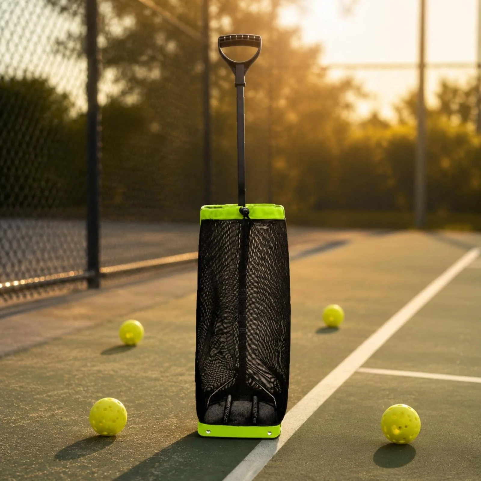 Adjustable Ball Picker Portable Pickleball Ball Picker Pickleball Hopper Collapsible Sports Equipment Scoop-Design
Adjustable Ball Picker Portable Pickleball Ball Picker Pickleball Hopper Collapsible Sports Equipment Scoop-Design