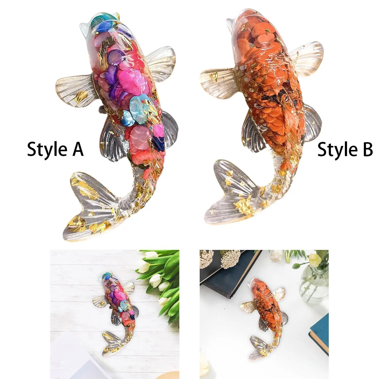 2.3inch Glass Koi Fish Statue Handicraft Handmade Collectible Desktop Decoration for Living Room Decor Multipurpose Lightweight
2.3inch Glass Koi Fish Statue Handicraft Handmade Collectible Desktop Decoration for Living Room Decor Multipurpose Lightweight