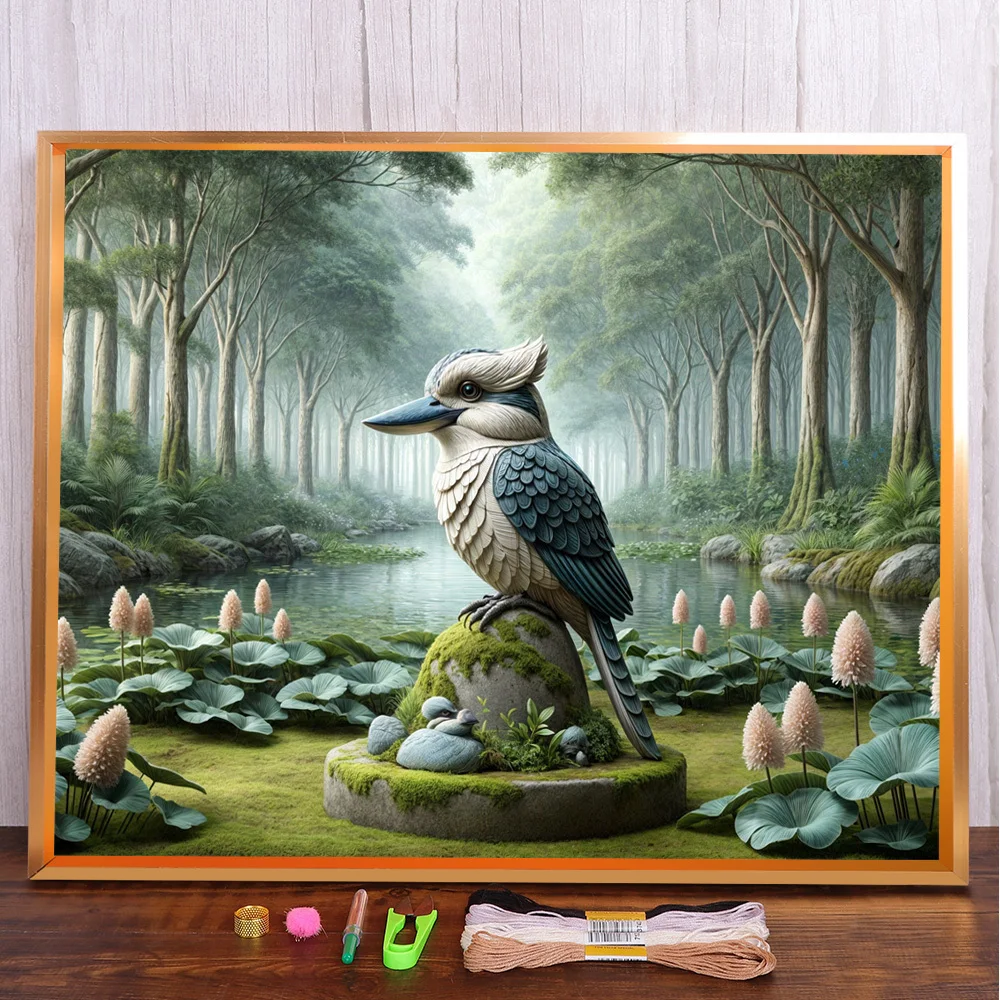 Bird Kingfisher Printed Canvas 11CT Cross-Stitch Kit DIY Embroidery Handmade Knitting Hobby Handiwork Stamped Mulina Magic
Bird Kingfisher Printed Canvas 11CT Cross-Stitch Kit DIY Embroidery Handmade Knitting Hobby Handiwork Stamped Mulina Magic