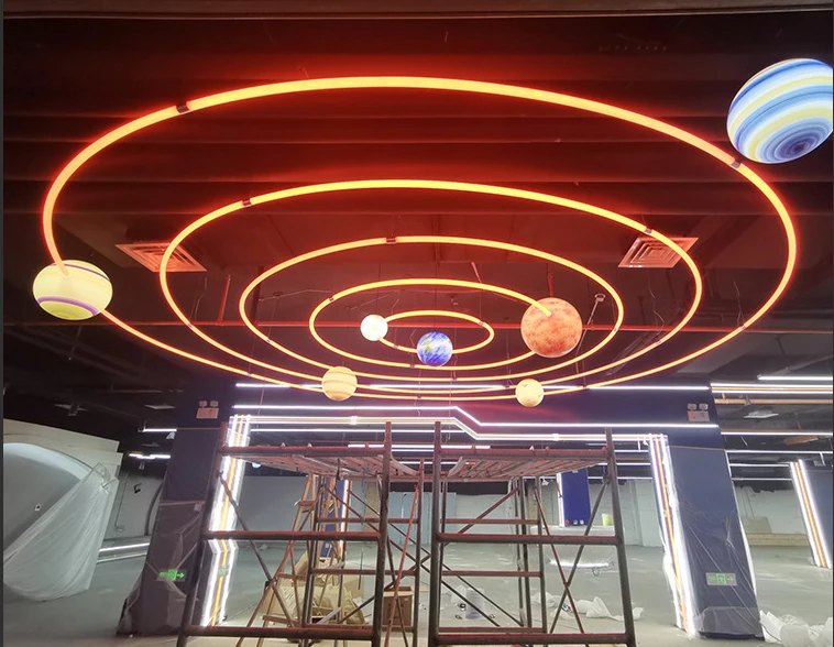 Customized DIY LED Tube Acrylic Rectangle Oval Irregular Shape 360Degree Illuminate RGB Chandelier for Mall Hall Lighting
Customized DIY LED Tube Acrylic Rectangle Oval Irregular Shape 360Degree Illuminate RGB Chandelier for Mall Hall Lighting