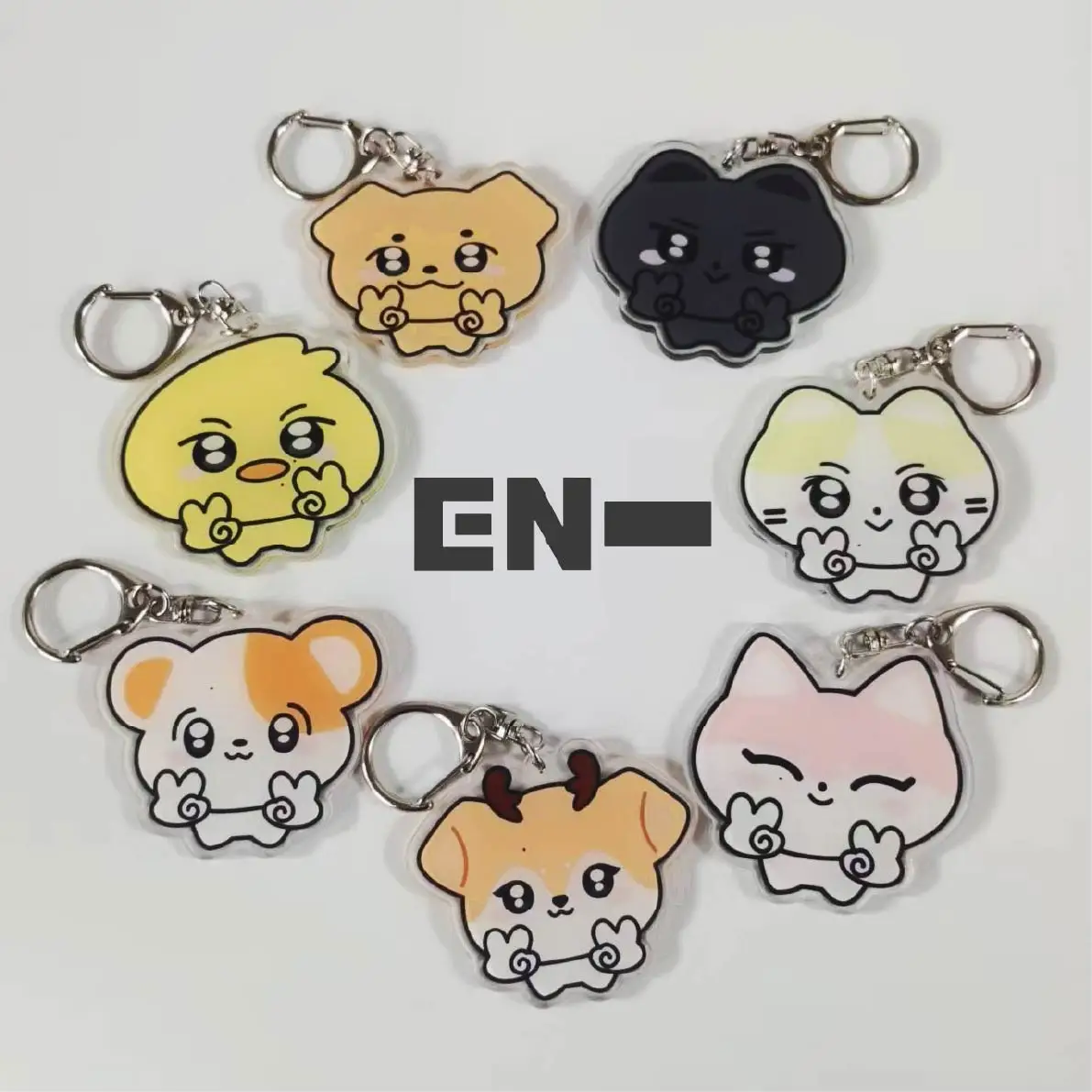 ENHYPEN Keychain, HEESEUNG, JAY, JAKE, JUNGWON, SUNGHOON, SUNOO,NI-KI, Keychain, 2D Acrylic keychain, Bag Charm, Birthday Gift f
ENHYPEN Keychain, HEESEUNG, JAY, JAKE, JUNGWON, SUNGHOON, SUNOO,NI-KI, Keychain, 2D Acrylic keychain, Bag Charm, Birthday Gift f