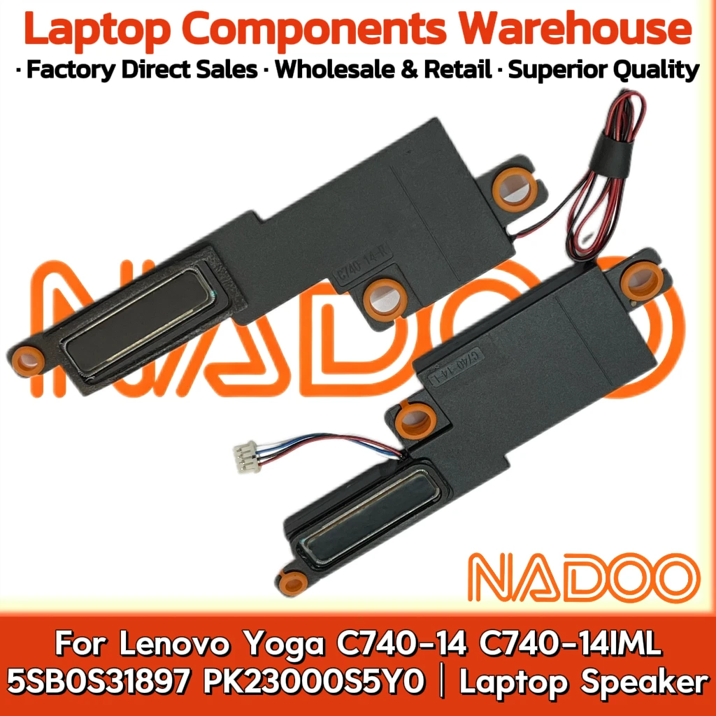 New Original Laptop Notebook Audio Speaker For Lenovo Yoga C740-14 C740-14IML 5SB0S31897 PK23000S5Y0 built-in speaker horn audio
New Original Laptop Notebook Audio Speaker For Lenovo Yoga C740-14 C740-14IML 5SB0S31897 PK23000S5Y0 built-in speaker horn audio