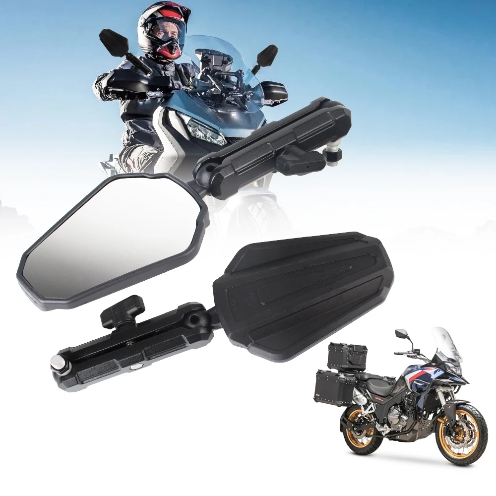 Off Road Adventure Motorcycle Accessories Wide View Side Mirrors Motorcycle Rearview Mirrors Universal Folding
Off Road Adventure Motorcycle Accessories Wide View Side Mirrors Motorcycle Rearview Mirrors Universal Folding