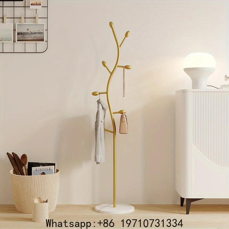 Nordic Golden Tree Branch Clothing Rack, Freestanding Coat Stand with Multiple Hooks, Modern Clothing Organizer for Bedroom
Nordic Golden Tree Branch Clothing Rack, Freestanding Coat Stand with Multiple Hooks, Modern Clothing Organizer for Bedroom