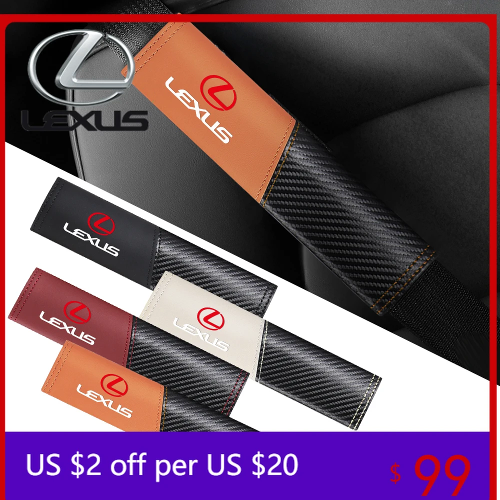 Interior Mouldings Leather Car Seat Safety Belts Shoulder Cover Suede Soft Pad Accessories For Lexus LS LC IS350 ES300h ES300 IS
Interior Mouldings Leather Car Seat Safety Belts Shoulder Cover Suede Soft Pad Accessories For Lexus LS LC IS350 ES300h ES300 IS