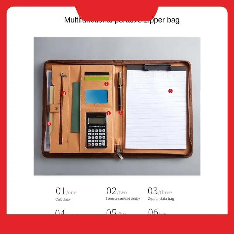 Кожаная папка-портфель на молнии для женщин/мужчин, деловая папка-портфель с ручкой, папка для блокнота для конференций
Кожаная папка-портфель на молнии для женщин/мужчин, деловая папка-портфель с ручкой, папка для блокнота для конференций