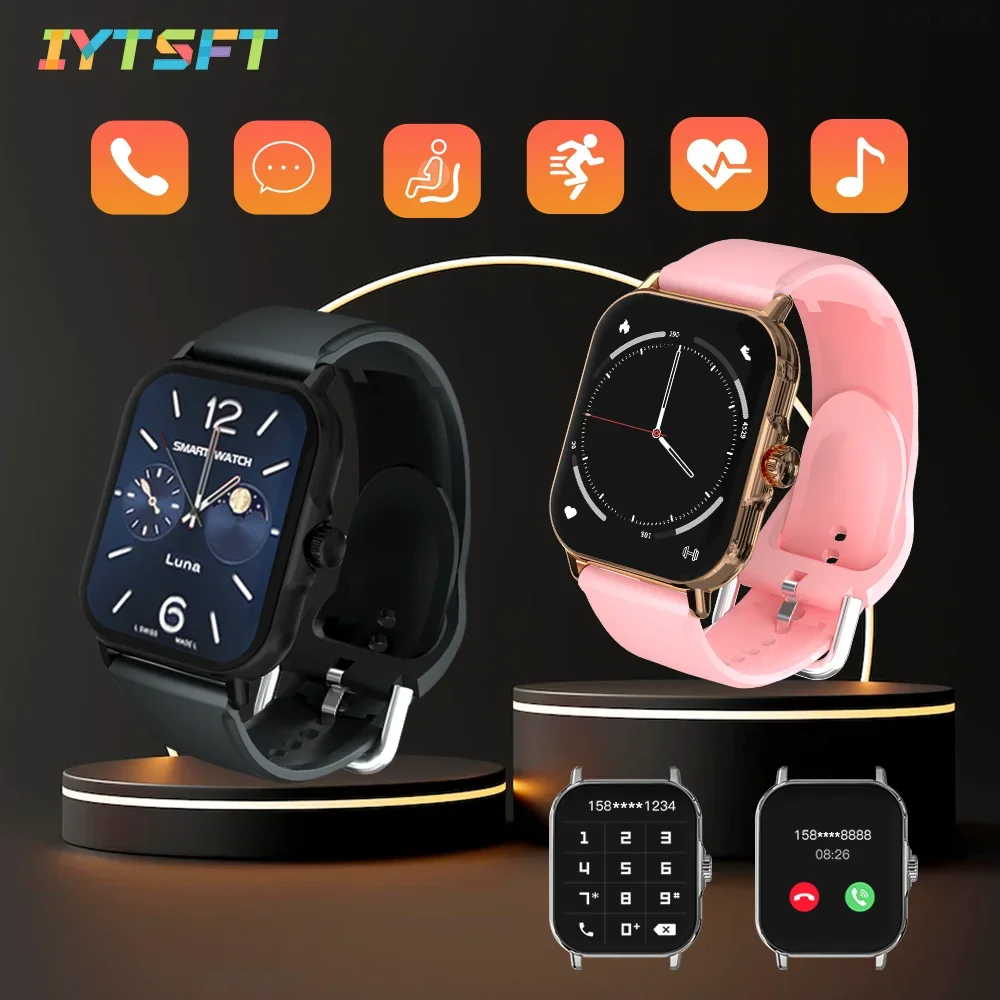 Новинка, Смарт-часы H6 с экраном 1,73 HD, Bluetooth, голосовые вызовы, пульсометр, мониторинг здоровья, спортивные Смарт-часы с длительным временем работы в режиме ожидания
Новинка, Смарт-часы H6 с экраном 1,73 HD, Bluetooth, голосовые вызовы, пульсометр, мониторинг здоровья, спортивные Смарт-часы с длительным временем работы в режиме ожидания