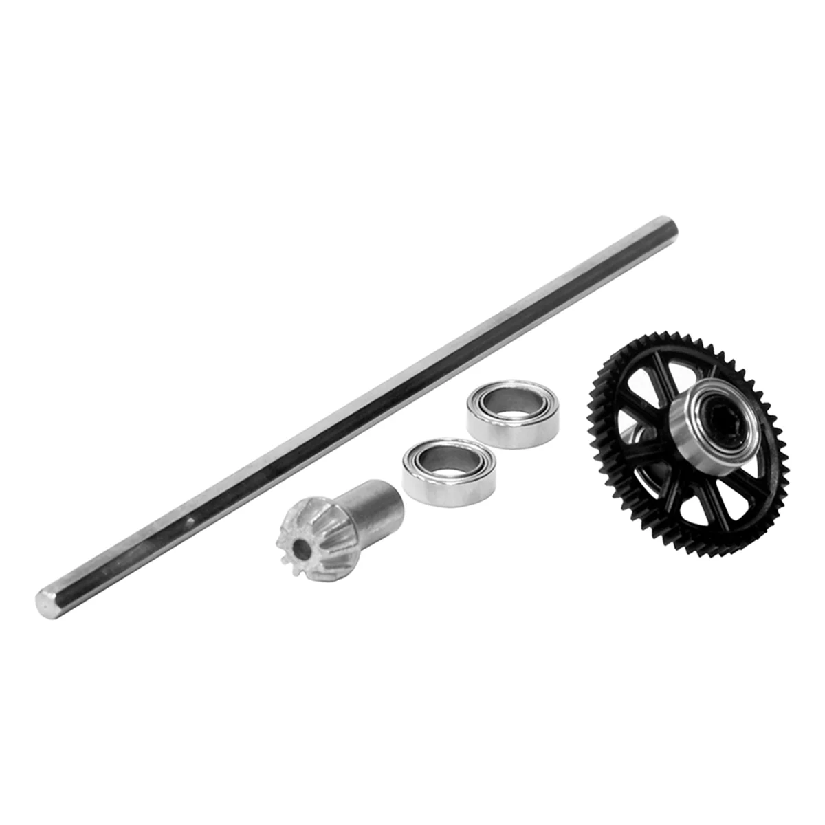 New:Metal Main Drive Shaft with Bearing Set QZJ04 for Q901 Q902 Q903 9130 9136 9137 1/16 RC Car Spare Parts
New:Metal Main Drive Shaft with Bearing Set QZJ04 for Q901 Q902 Q903 9130 9136 9137 1/16 RC Car Spare Parts