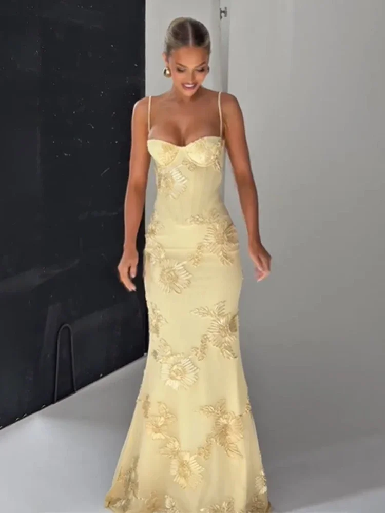 Women Flower Printed Sling Long Dresses Sleeveless Off Shoulder Floor Length Backless Maxi Dress Lady Elegant Chic Party Robe
Women Flower Printed Sling Long Dresses Sleeveless Off Shoulder Floor Length Backless Maxi Dress Lady Elegant Chic Party Robe