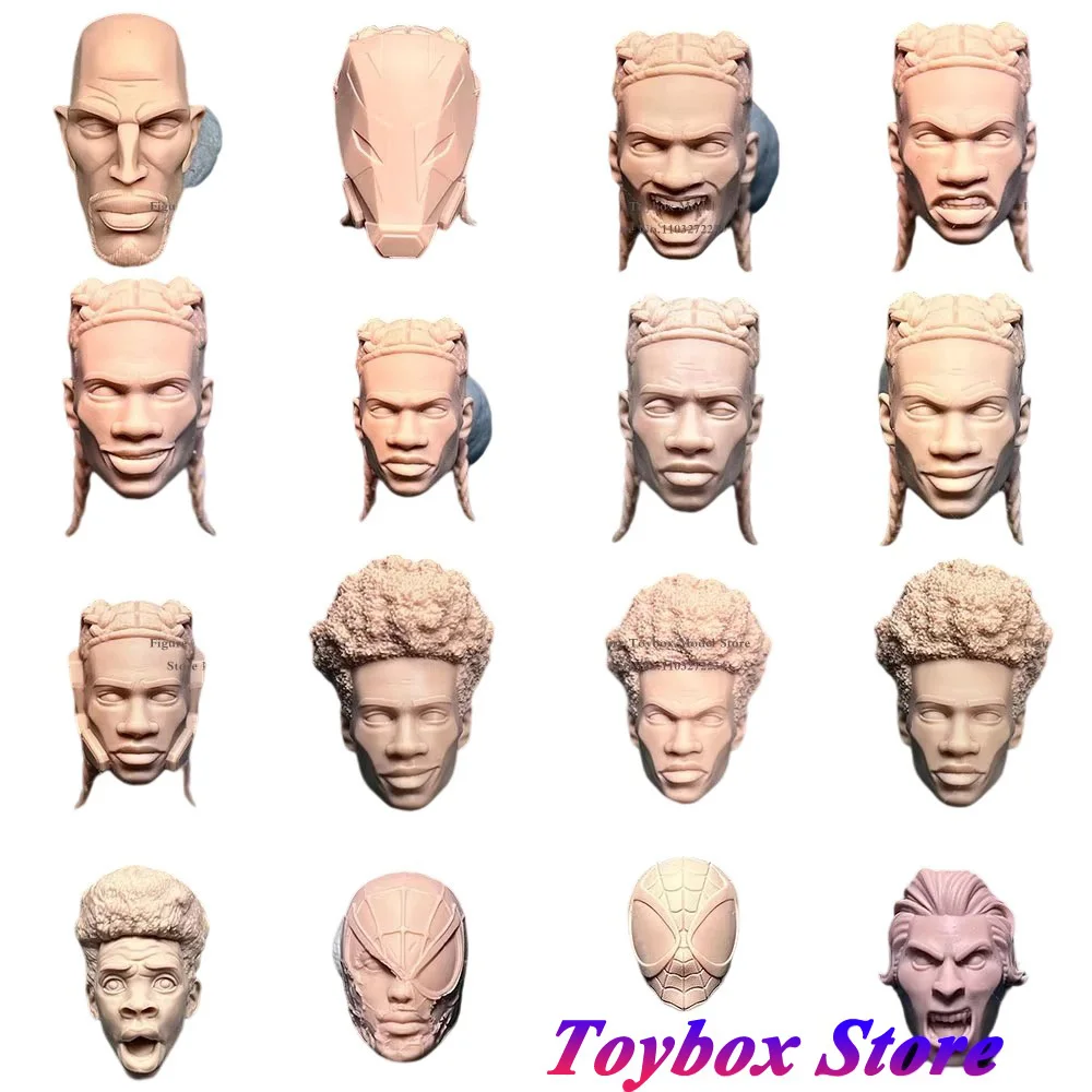 Неокрашенная фигурка человека 1/12, паук, супергерой, Майлз Моралес, белая модель головы, скульптура для 6 дюймов SHF Mafex ML Mezco Body Customise
Неокрашенная фигурка человека 1/12, паук, супергерой, Майлз Моралес, белая модель головы, скульптура для 6 дюймов SHF Mafex ML Mezco Body Customise