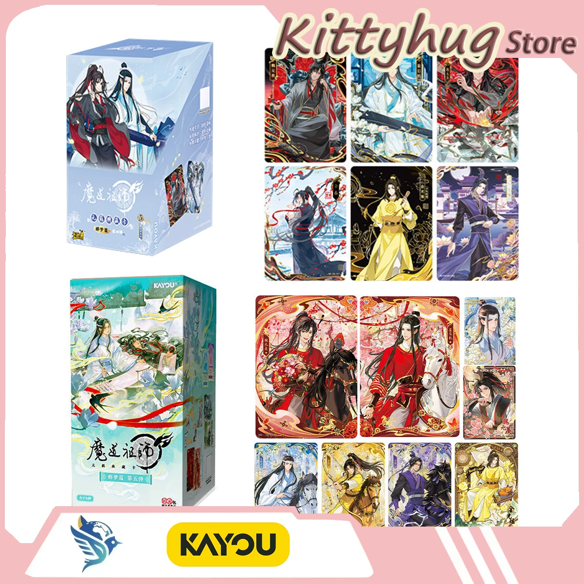 Kayou Master Of Demonic Dao Collectible Card Part5 Comics Merchandise Drunk Dream Chapter Holiday Gifts
Kayou Master Of Demonic Dao Collectible Card Part5 Comics Merchandise Drunk Dream Chapter Holiday Gifts