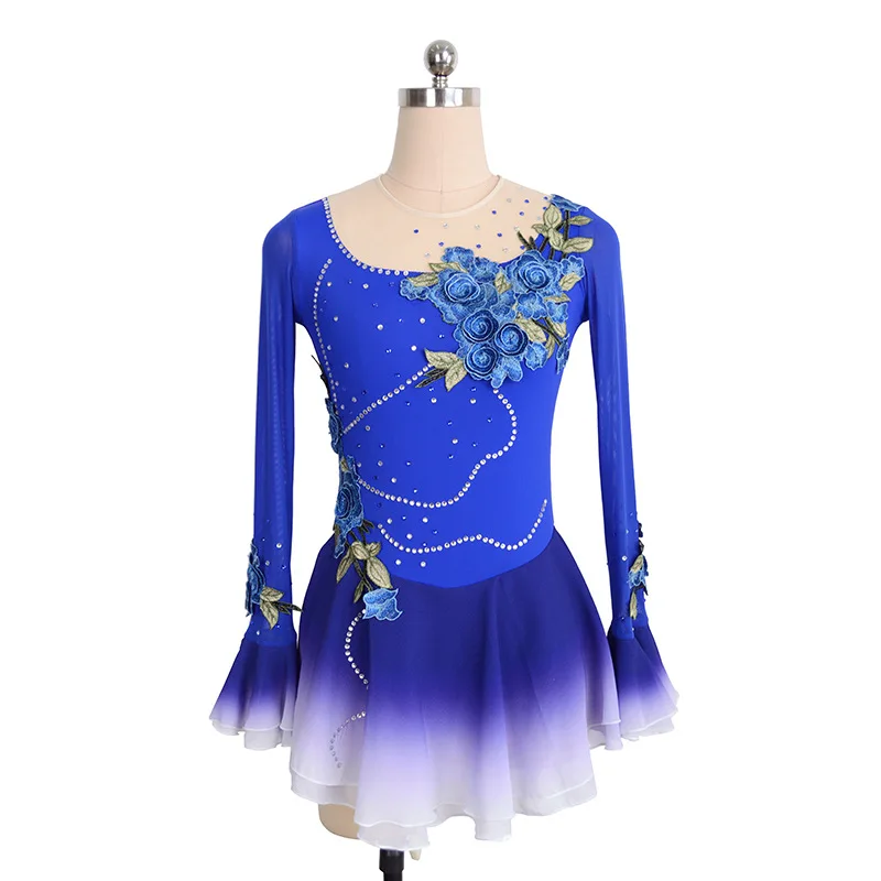 customized children's adult figure skating dress girls' performance costume competition grading dress 4-color optional gradient
customized children's adult figure skating dress girls' performance costume competition grading dress 4-color optional gradient