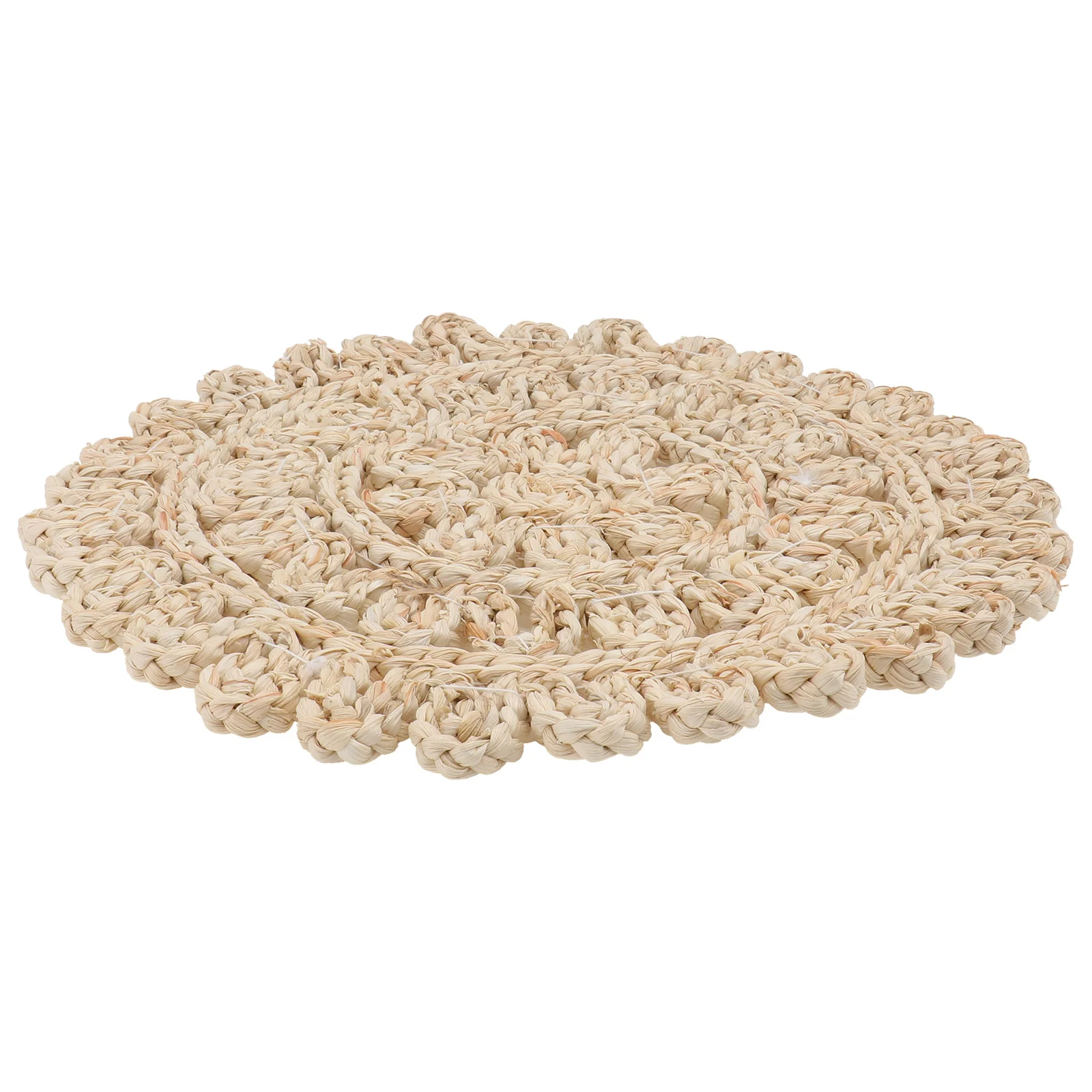 1pc Flower-Shaped Tea Coasters Handmade Round Woven Cup Pads Heat Insulation Mats Grass Eat Mats Tabletop Coasters For Home
1pc Flower-Shaped Tea Coasters Handmade Round Woven Cup Pads Heat Insulation Mats Grass Eat Mats Tabletop Coasters For Home