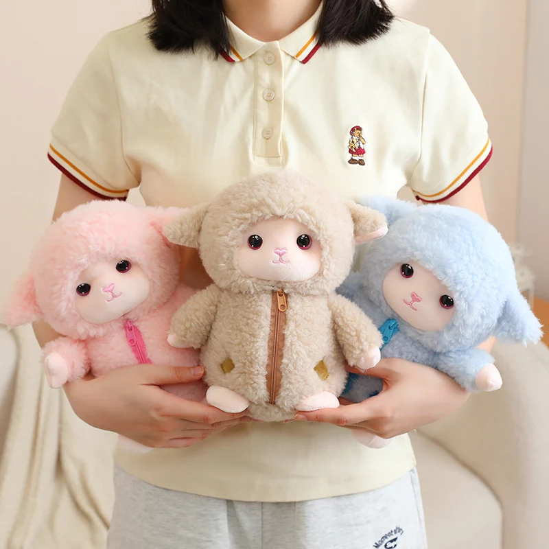 Cute Lamb Plush Toy Baby Comforting Sleep Doll Fluffy Penguin Wearing Clothes Hats Stuffed Sheep Animal Pillow Birthday Gifts
Cute Lamb Plush Toy Baby Comforting Sleep Doll Fluffy Penguin Wearing Clothes Hats Stuffed Sheep Animal Pillow Birthday Gifts