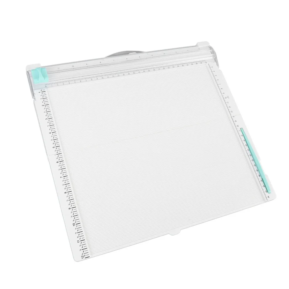 Plastic Paper Trimmer 12x12 Inch 36x34cm Paper Cutter Precise Cutting Precise Scoring Folding Scorer Envelope Making
Plastic Paper Trimmer 12x12 Inch 36x34cm Paper Cutter Precise Cutting Precise Scoring Folding Scorer Envelope Making